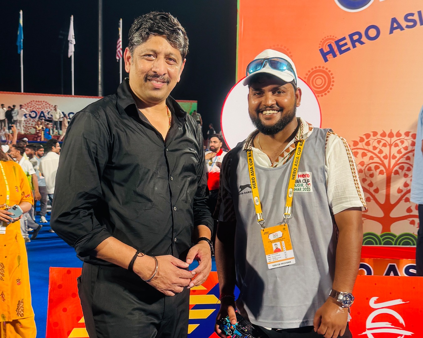 Ravi Rao with IPS Raveendran Sankaran Sir