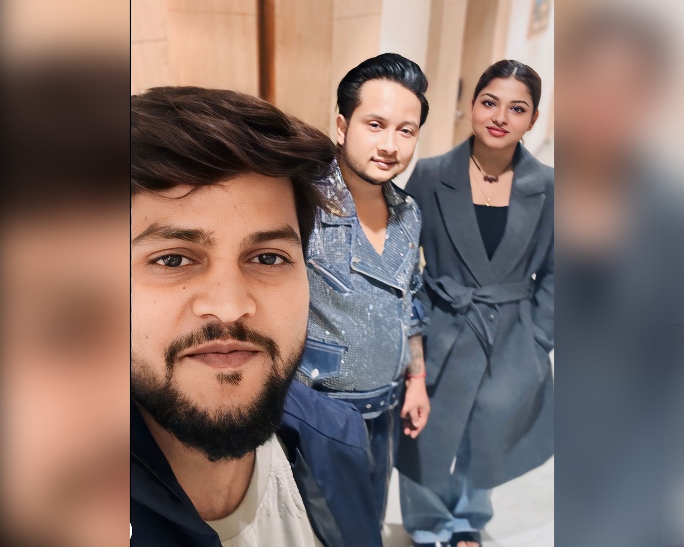 Ravi Rao with Pawandeep Rajan